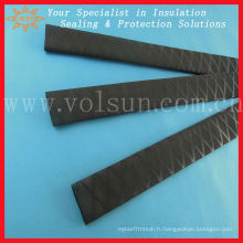 Tube thermorétractable noir pour poteau de badminton